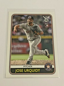 2020 Topps Big League Baseball Rookie - Jose Urquidy RC - Houston Astros