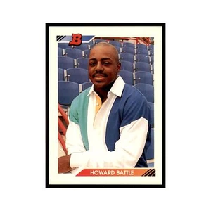 1992 Bowman Howard Battle Baseball Cards #183 - Picture 1 of 3
