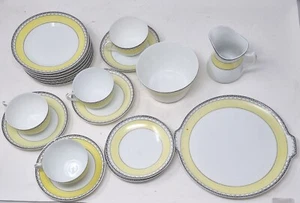 Servizio da tè vintage porcellana Royal EPIAG Bone China - Foto 1 di 11