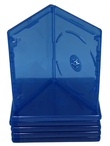 Viva Elite 1 Disc 12.5mm Premium Bluray Replacement Movie Storage Box Case 5PK - Picture 1 of 4