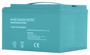 12 Volt 30 AH Akku 6-DZM-30 Elektro Scooter Battery Roller Batterie - Bild 1 von 3