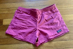 Patagonia Girls Baggies Shorts XXL 16-18 Pink Teen - Picture 1 of 3