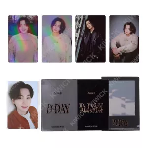 BTS SUGA Agust D D-day Weverse Shop POB Early Bird Official Photo Card Photocard - Picture 1 of 18
