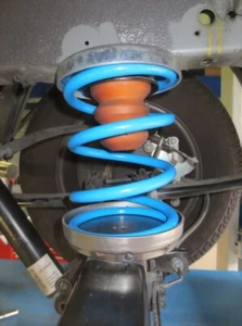 für Ford Transit Tourneo Custom Nugget 270 - 320 MAD Zusatzfedern Höherlegung HA - Afbeelding 1 van 13