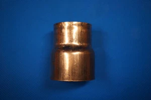 HVAC Copper Fitting Reducer 1-1/2" x 1-1/4" ID - Picture 1 of 6