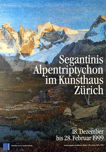 Segantinis Alpentriptychon Im Kunsthaus Zurich, 1999 - Foto 1 di 1