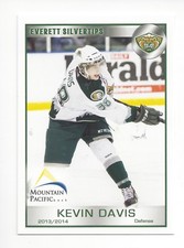 2013-14 Everett Silvertips (WHL) Kevin Davis (Colorado Eagles)