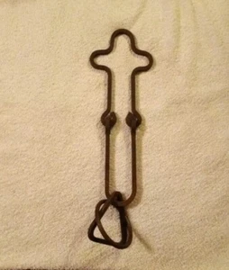 Vintage Tucker Jones Wrought Iron Conestoga Playmate Tavern Puzzle - Picture 1 of 6