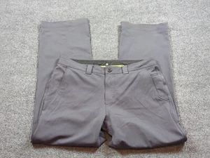 Lululemon Pants Mens 40x33 Gray Pinstripe Slate Work To Play Performance - Picture 1 of 9
