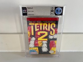 Tetris 2 (Nintendo NES) WATA 9.8 A+ New Sealed Graded PSA CGC VGA 1st Print