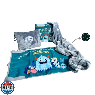 Kit de cama y reposapiés de avión para niños Nordfina Designs 3 en 1 | Baby Travel Essen Foto 1 de 4