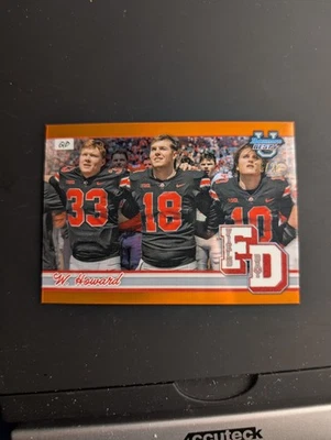 Will Howard Orange /25 Field Day 2024 Bowmans Best Chrome U University - Image 1 of 2