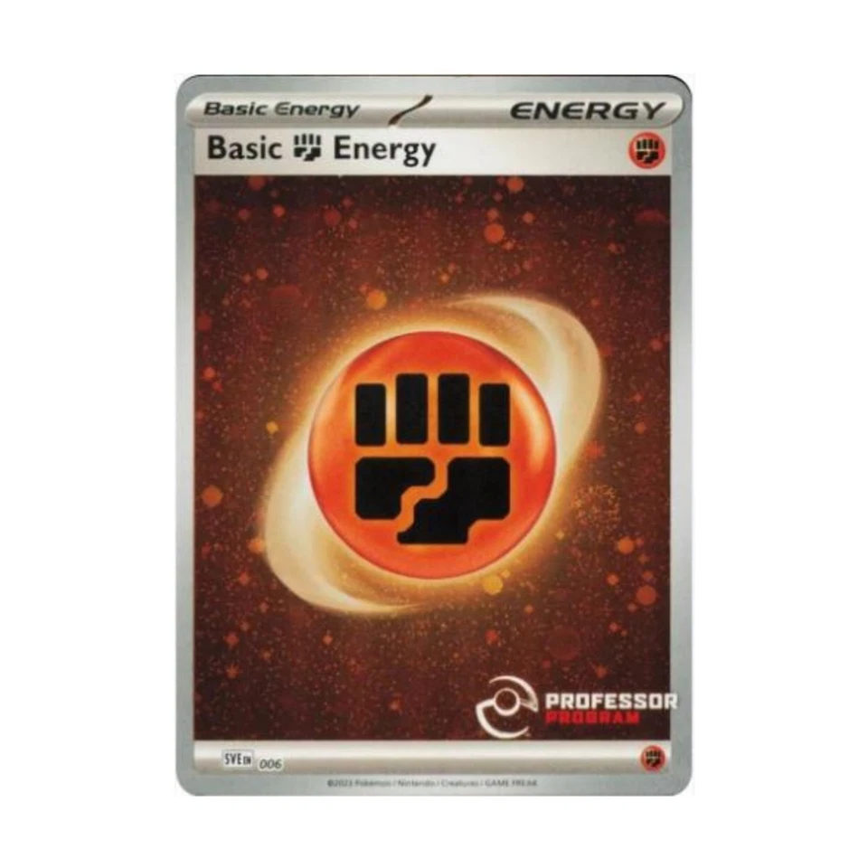 Pokemon Professor Program Promos Fighting Energy (2024) (P) #006 NM - Image 1 of 1