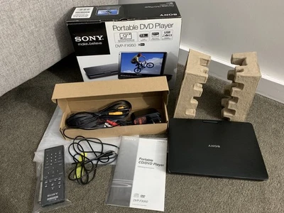Sony portable dvd player DVP-FX950 2010 like new - Image 1 of 3