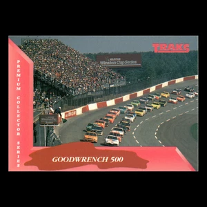 Tarjeta de carreras Goodwrench 500 #43 1993 Traks - Imagen 1 de 3