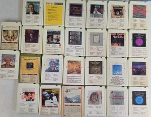 Lot of 26 Scarce Early Ampex Carts Rock Pop Pop vtg 8 Track Tape Cartridge #17 - Picture 1 of 4