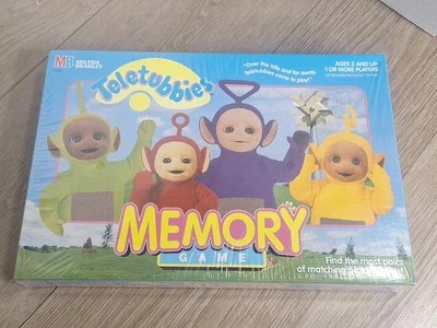 Teletubbies Memory Game Find Matching Pairs Po Dipsy Vintage 1998 Milton Bradley - Image 1 of 4