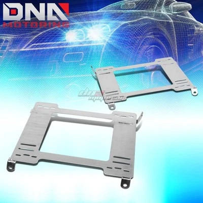 NRG PARA 92-95 CIVIC EJ/EG ASSENTO DE CORRIDA AÇO INOXIDÁVEL SUPORTE TRILHO/TRILHO - Imagem 1 de 4