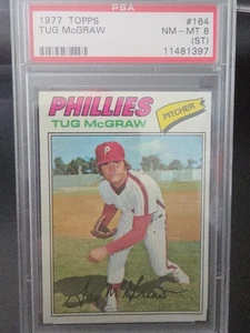 1977 Topps Tug McGraw PSA 8 - Picture 1 of 2