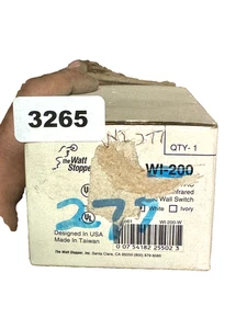 Watt Stopper WI-200 Universal PIR Wandschalter Sensor 120/277VAC - Bild 1 von 2