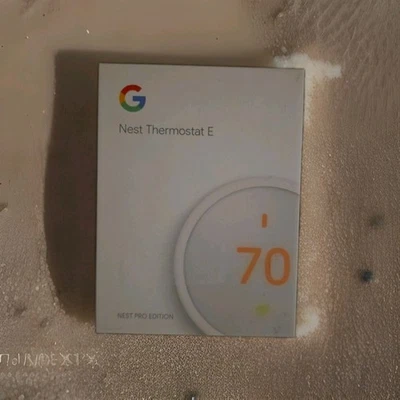 Nest Thermostat E with Missing Base - Image 1 of 2