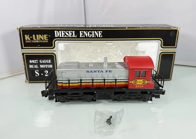 VTG K-Line O O27 Gauge MDK2313 Santa Fe S-2 Dual Motor Diesel Engine Locomotive - Image 1 of 4