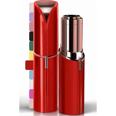 Removedor de pelos faciais femininos – USB recarregável, lábios e queixo, design portátil - Imagem 1 de 4