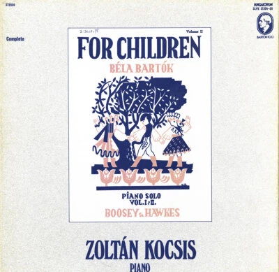 2LP Box ZOLTAN KOCSIS Piano BARTOK For Children HUNGAROTON SLPX-12304 NM- 1980 Foto 1 de 3
