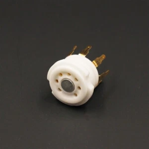 4pcs miniature socket, 7pin golden tube socket - Picture 1 of 2