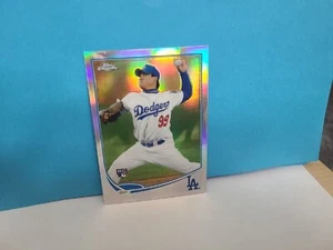 ⚾️⚾️2013 Topps Chrome Hyun-Jin Ryu #25 RC Rookie 🌈🔥Refractor🌈🔥 - Picture 1 of 8