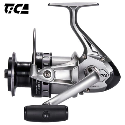 Carrete de pesca giratorio TICA GEAC cuerpo ligero y resistente carrete de aluminio para agua salada Foto 1 de 4