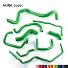 Green For 2000-2006 Volkswagen Vw Golf Gti Mk4 1.8T Silicone Radiator Water Hose