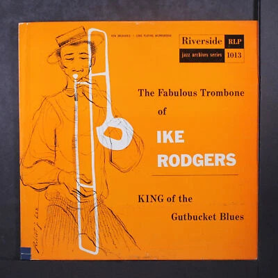 IKE RODGERS: the fabulous trombone of RIVERSIDE 10" LP 33 RPM - Image 1 of 2