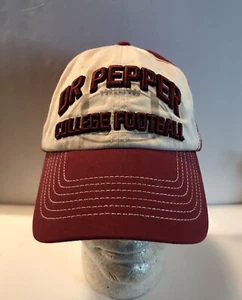 Dr. Pepper Red and white Hook and loop College Football - Picture 1 of 4