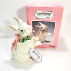 Bunny Ceramic Vtg Heavy American Country Collection Arnart Imports 1988 Taiwan