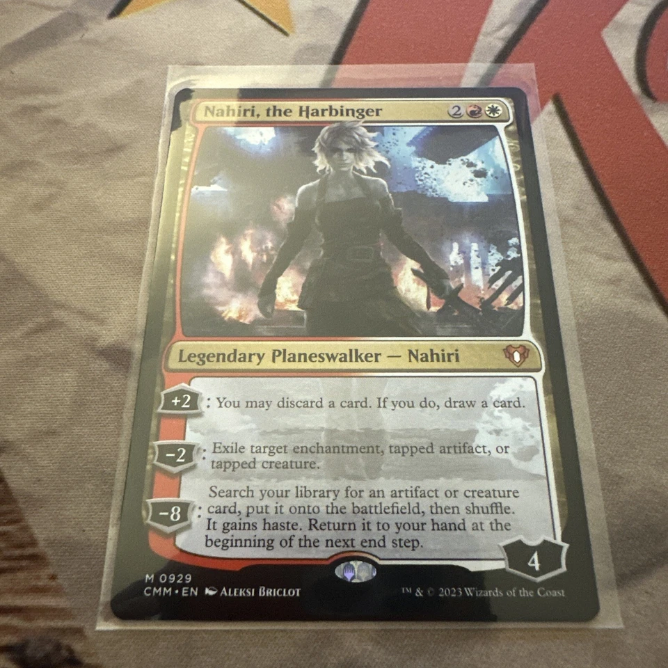 MTG Nahiri, the Harbinger Commander Masters 0929 Regular Mythic - Image 1 of 2