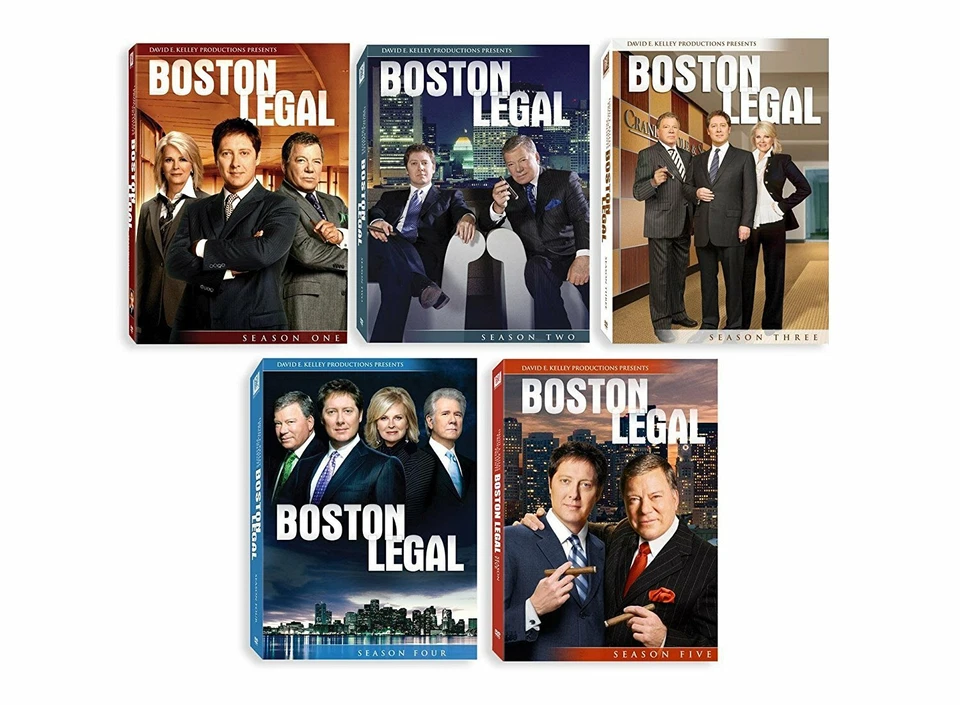Boston Legal Complete Series ~ Season 1-5 (1 2 3 4 5) ~ BRAND NEW DVD SETS - Image 1 of 1