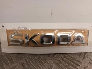 Skoda Citigo 12-19 Genuine Skoda Rear Badge 5JA8536872ZZ 466182 - Foto 1 di 5