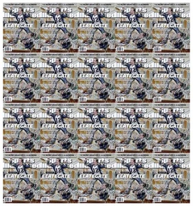 Lot 20 Sports Illustrated Tom Brady Patriots Elategate 2015 No Mailing Label - Picture 1 of 2