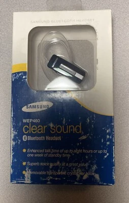 Auriculares Bluetooth SAMSUNG WEP460 Sonido Transparente Nuevos en Caja Foto 1 de 4