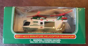 New 2011 Hess Miniature Helicopter Transport Collectible Toy Brand - Picture 1 of 1