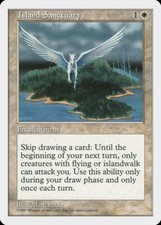 Island Sanctuary 5th Edition NM White Rare MAGIC THE GATHERING MTG CARD ABUGames