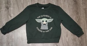 Sudadera Star Wars verde para niños talla 5 - Imagen 1 de 4
