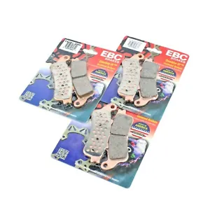 EBC HH Sintered Brake Pad Set for 2001-17 Honda GL1800 GOLDWING Front Rear 3 Pr - Picture 1 of 3