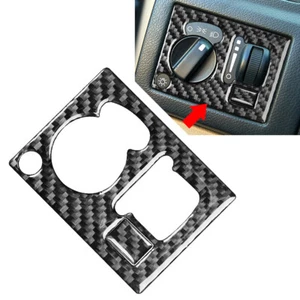 Black Headlight Switch Panel Button Cover Trim For Chrysler 300 300C 2005-2010 - Foto 1 di 11