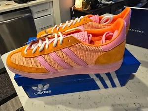 adidas Originals HANDBALL SPEZIAL Bliss Orange Pink 2025 Limited Color MENS 10 - Picture 1 of 15