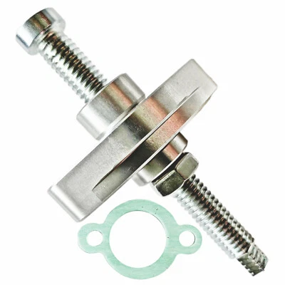 NEW SILVER MANUAL CAM CHAIN TENSIONER 1978-2012 SUZUKI DR250 BANDIT DRZ250 GS500 - Image 1 of 4