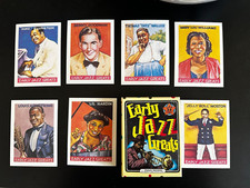 Yazoo Records Early Jazz Greats Trading Card Set Orig 1982 Art by R. Crumb