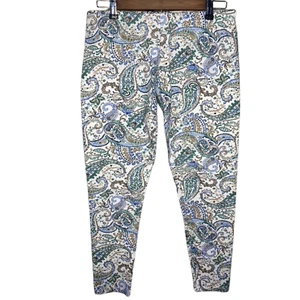 Cato J/M Ropa Deportiva Talla Mediana Paisley Boho Recortado Leggings Cintura Elástica - Imagen 1 de 5