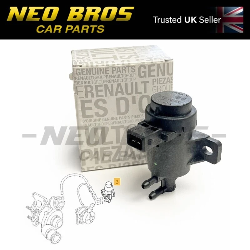 OE Turbo Boost Pressure Vacuum Control Valve, Renault Trafic 1.9 2.0 dCi - Image 1 of 2